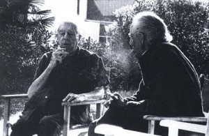 Carrà e Montale, agosto 1979